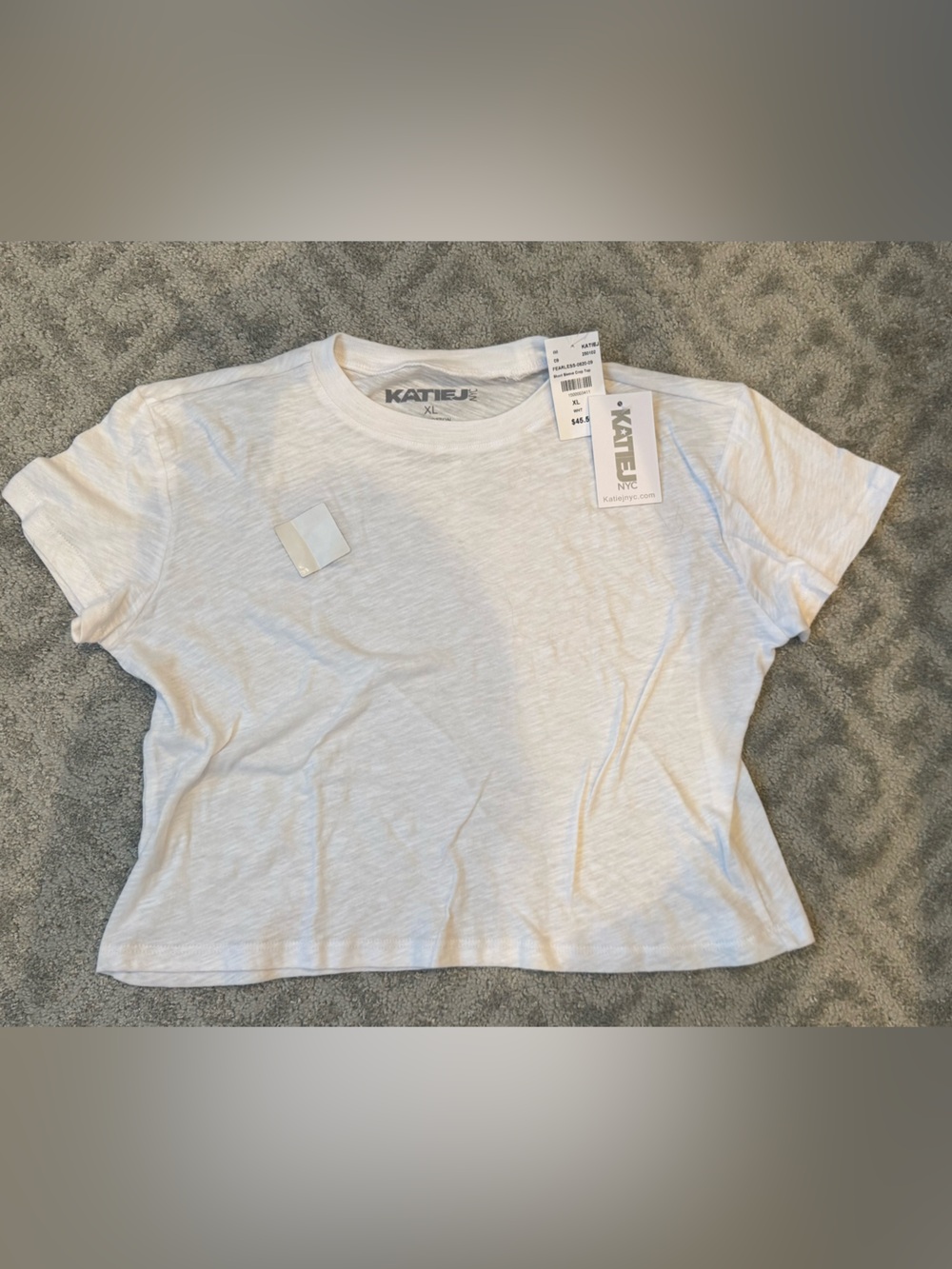Katiejnyc White Kids Short Sleeve Tee